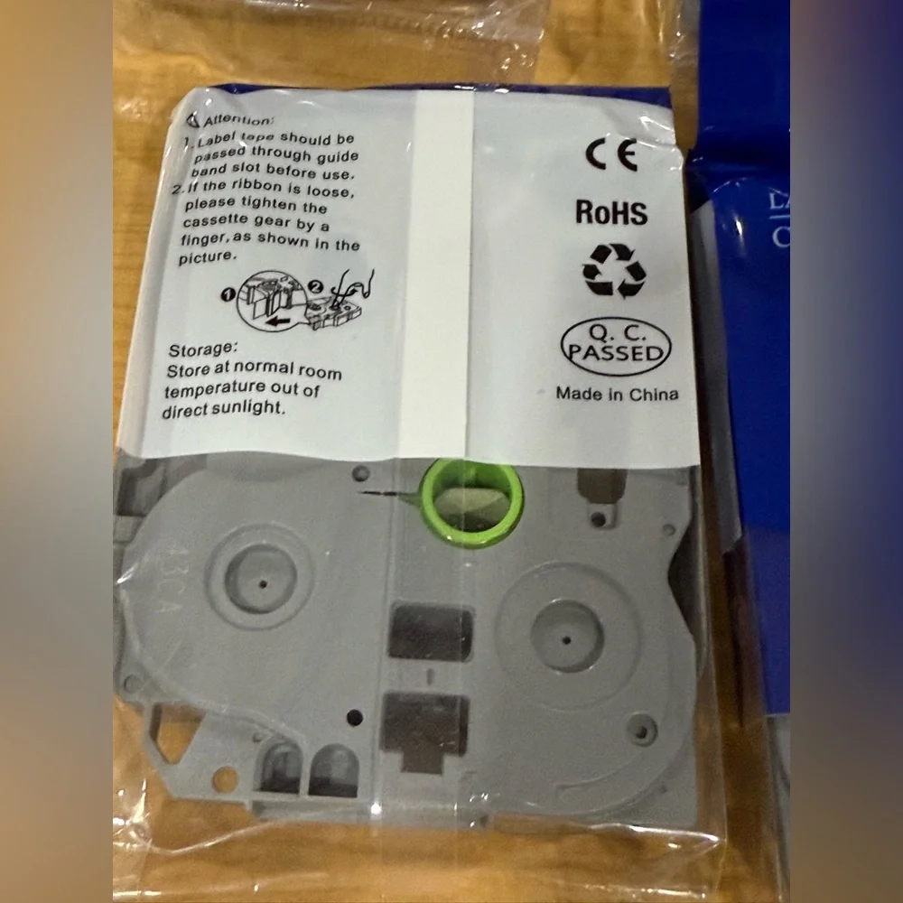 6 pack TZe - 335 label tape brand new sealed exp. 2026